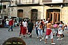 Juegos infantiles en la Plaza de Santiago