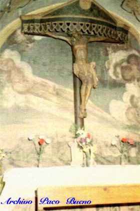 Crucifijo en la Ermita de Nazaret